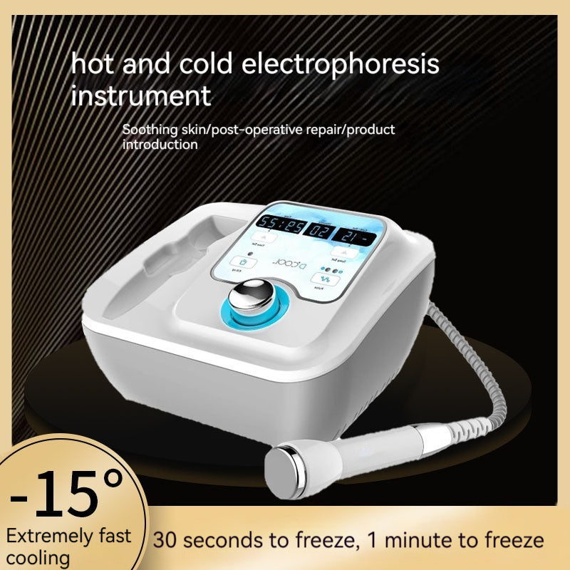 Cold Therapy Device Facial Ion Shrink Pores Ice Guide Ice Compress
