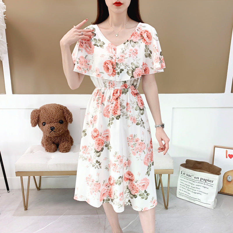 Slimming Waist-tight Dress Women